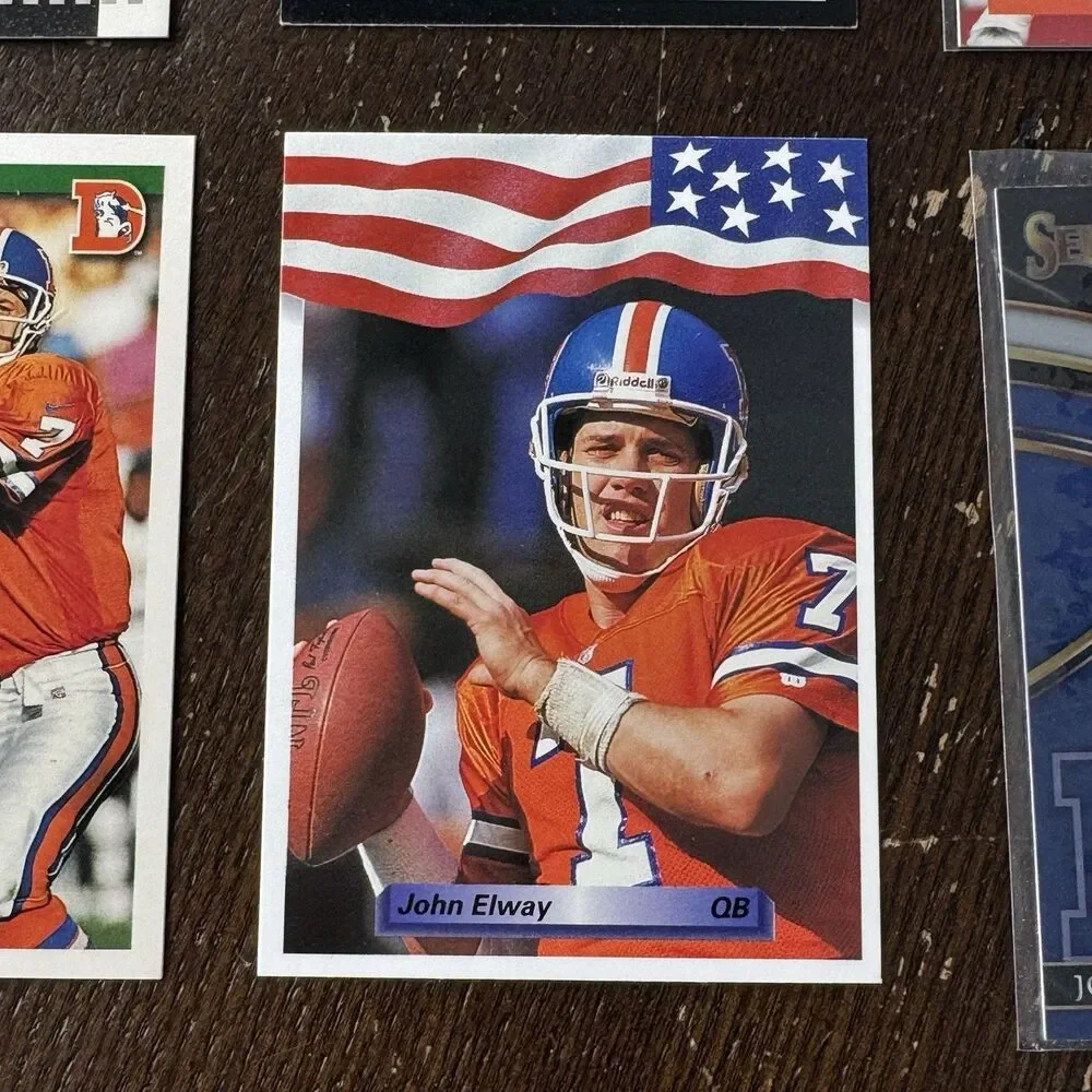 John Elway 12 Card Lot NM w 1996 Pinnacle Summit Quarter Horses Denver Broncos - Picture 12 of 13